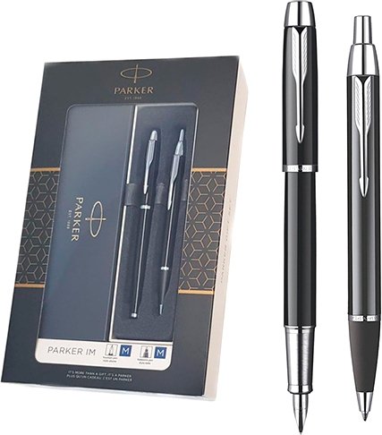 

Ручка шариковая Parker IM Black CT 2093215