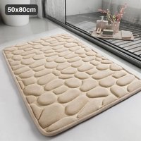 Коврик для ванной Saniteco C0013076J (бежевый)