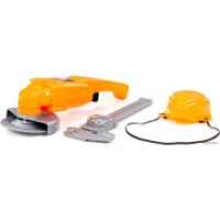 Набор инструментов игрушечных Полесье №24 91123 (шлифовальная машинка, штангенциркуль №2, респиратор)