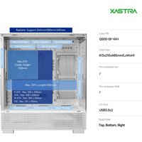 Корпус XASTRA Q500 0F (белый)