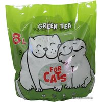 Наполнитель для туалета For Cats Green Tea 8 л