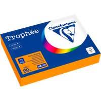 Офисная бумага Clairefontaine А4 80г/м2 2978C (500л, неон оранжевый)