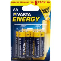 Батарейка Varta Energy LR6 AA Alkaline (6 шт)