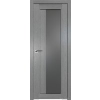 Межкомнатная дверь ProfilDoors 2.72XN L 60x200 (грувд серый, стекло графит)