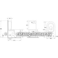 Бачок для унитаза Aquanet Atago 2.0 C2 243547