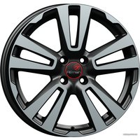 Литые диски Remain R239 17x6.5" 4x100мм DIA 60.1мм ET 43мм Черный с проточкой