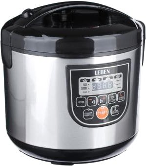 Мультиварка Leben 288-015 (серебристый)