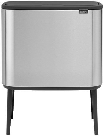 

Система сортировки мусора Brabantia Bo Touch Bin 11+23 л (стальной матовый с защитой)