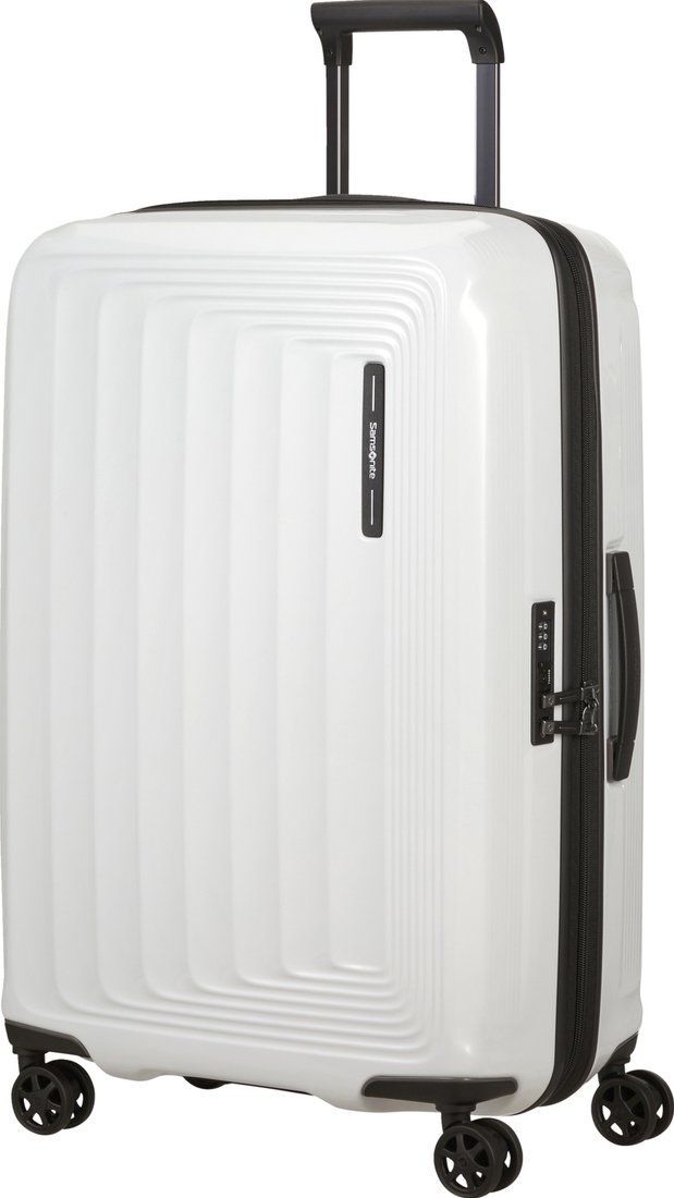

Чемодан-спиннер Samsonite Nuon Metallic White 69 см