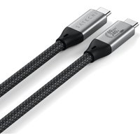 Кабель Satechi USB4 Pro V2 USB Type-C - USB Type-C ST-YU4120K (1.2 м, черный)