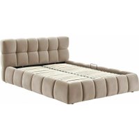 Кровать Signal Parma Velvet Bluvel 40 140/200 (темно-бежевый)