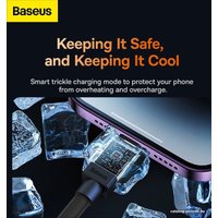 Кабель Baseus CoolPlay Series USB Type-C - Lightning (2 м, черный)