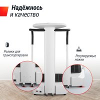 Виброплатформа Unixfit Improve 2 in 1 (серебристый)