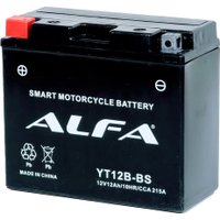 Мотоциклетный аккумулятор ALFA YT12B-BS (12 А·ч) в Бресте