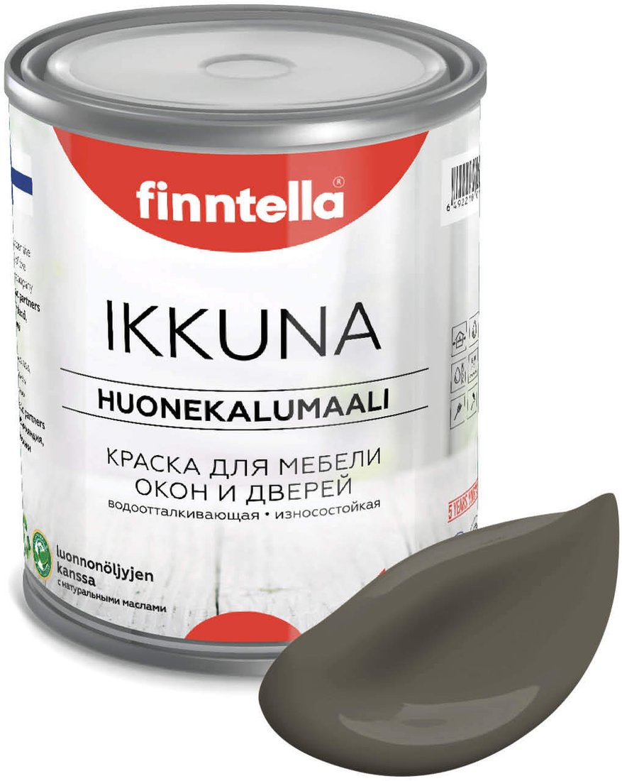

Краска Finntella Ikkuna Taupe F-34-1-1-FL079 0.9 л (коричневый/серый)