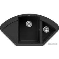 Кухонная мойка Elleci Easy Corner Full Black 40