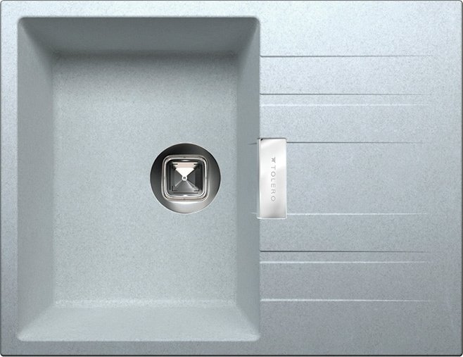 

Кухонная мойка Tolero Loft TL-650 (серый металлик)