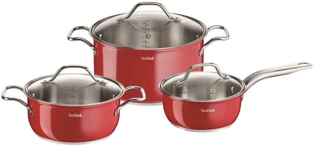 

Набор кастрюль Tefal Intuition Colors B903S374