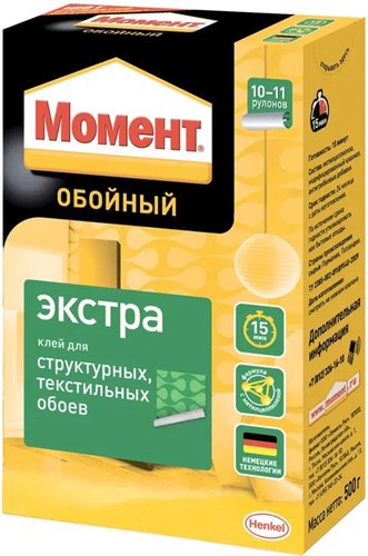 Клей для обоев Момент Экстра (500 г)