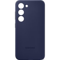 Чехол для телефона Samsung Silicone Case S23 (темно-синий)