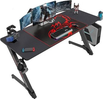 Геймерский стол Eureka Z60 (черный)