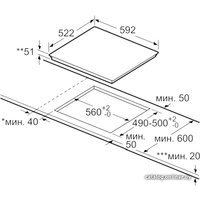 Варочная панель Bosch PVS611FB5E