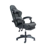 Игровое (геймерское) кресло AR GAMING AR 010 (черный с зеленой строчкой)