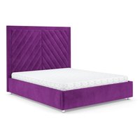 Кровать Мебель-АРС Мишель 160 (фиолетовый)