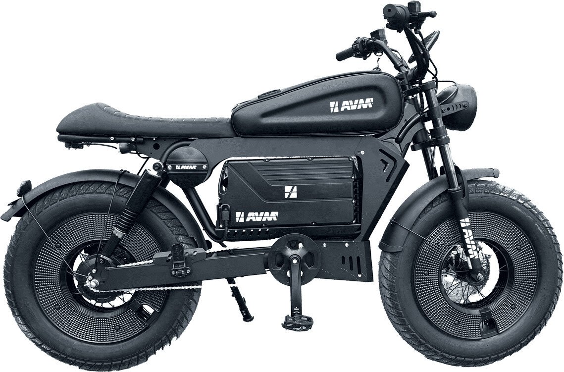 Электровелосипед AVM BUllDOG (черный)