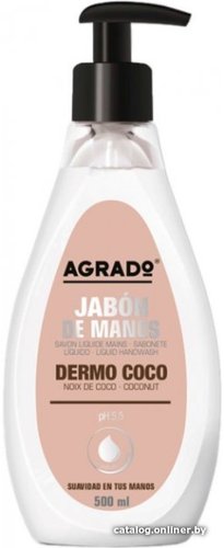 Agrado Жидкое мыло для рук Кокос Coconut Liquid Handwash 500 мл