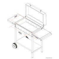 Мангал для дачи Gratar МАН 203