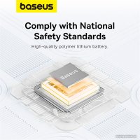 Внешний аккумулятор Baseus MagPro Magnetic Bracket Wireless Fast-Charging Power Bank 20W 5000mAh (желтый)