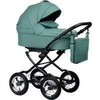 Универсальная коляска Indigo Barbara ECO Classic (2 в 1, be 01/шалфей кожа)