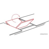 Кухонный стол Signal Cortez 160/210x90 (белый матовый)