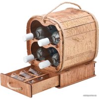 Подарочный набор Экспедиция Бочка - Бар для крепких напитков (дуб)