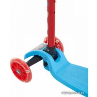 Трехколесный самокат Ridex Loop (голубой/красный)