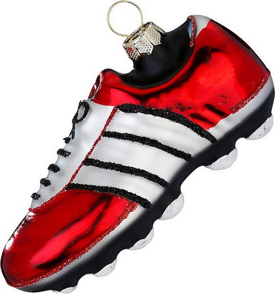 

Елочная игрушка Inge's Christmas Figural Glass Ornaments Футбольная бутса 65045H120