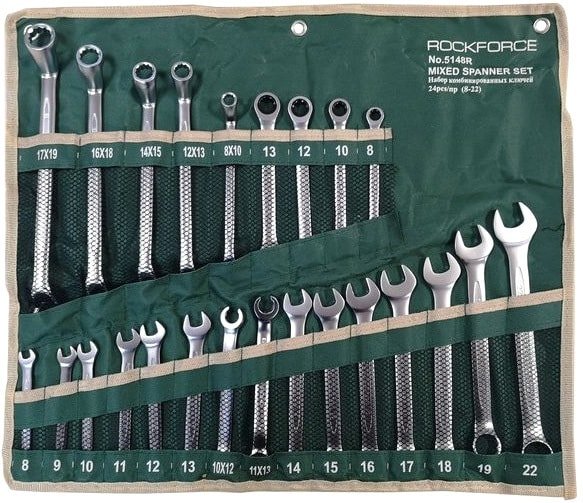 

Набор ключей RockForce RF-5148R (24 предмета)