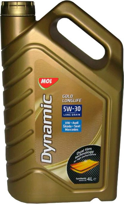 

Моторное масло MOL Dynamic Gold Longlife 5W-30 4л