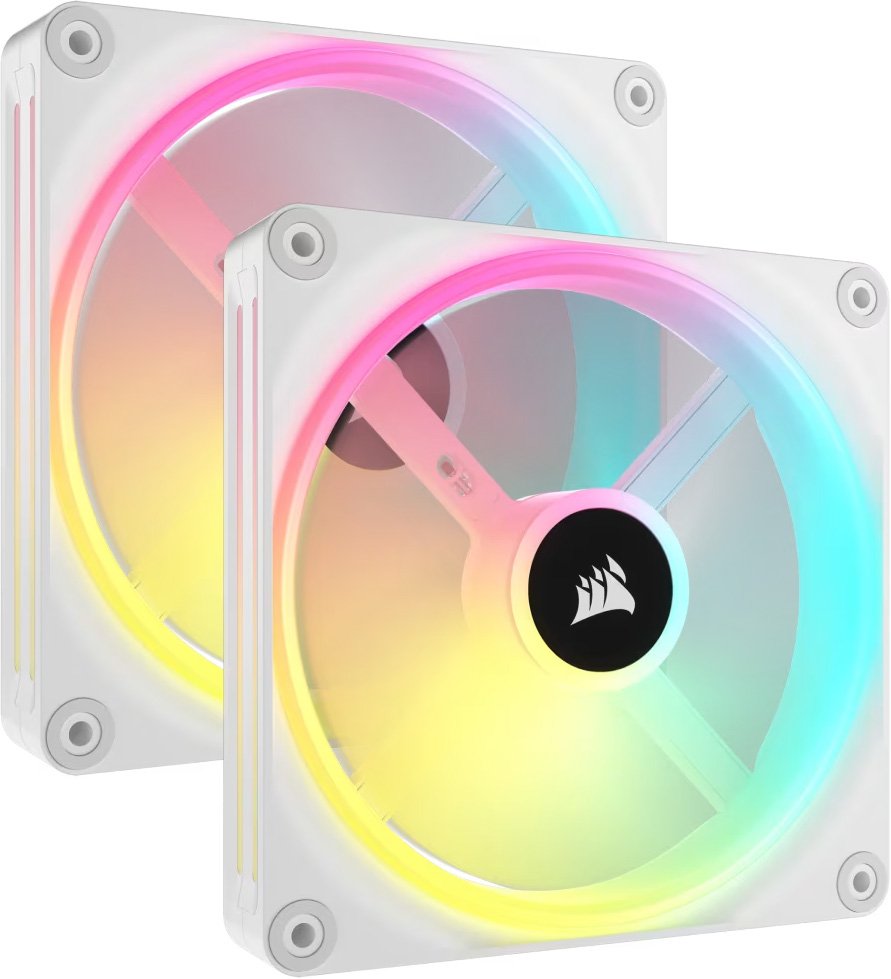 

Комплект вентиляторов для корпуса с контроллером Corsair iCUE LINK QX140 RGB Dual Pack + Hub CO-9051008-WW