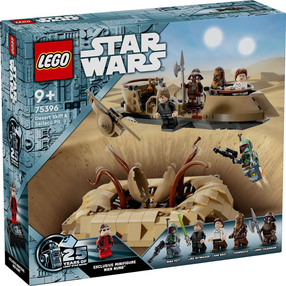 

Конструктор LEGO Star Wars 75396 Пустынный скиф и яма Сарлакка