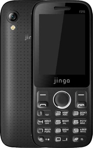 Кнопочный телефон Jinga Simple F215 (черный)
