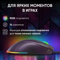 Игровая мышь Оклик 750G (черный) в Бресте