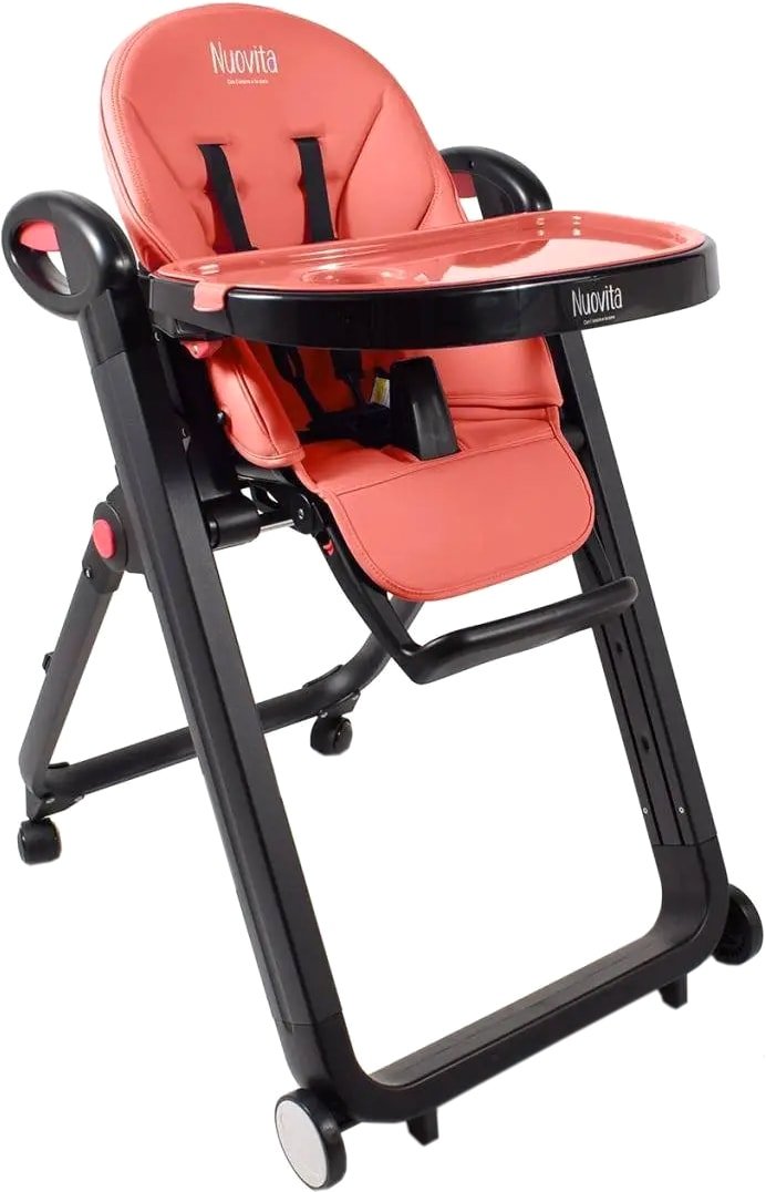 

Высокий стульчик Nuovita Futuro Nero (коралловый)