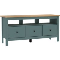 Тумба Mio Tesoro Сага 3 ящика 2.08.03.090.16 (темно-бирюзовый/ясень)