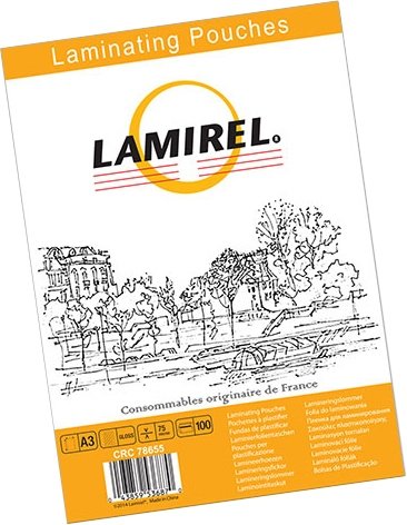 

Пленка для ламинирования Lamirel A3, 75 мкм, 100 л LA-78655