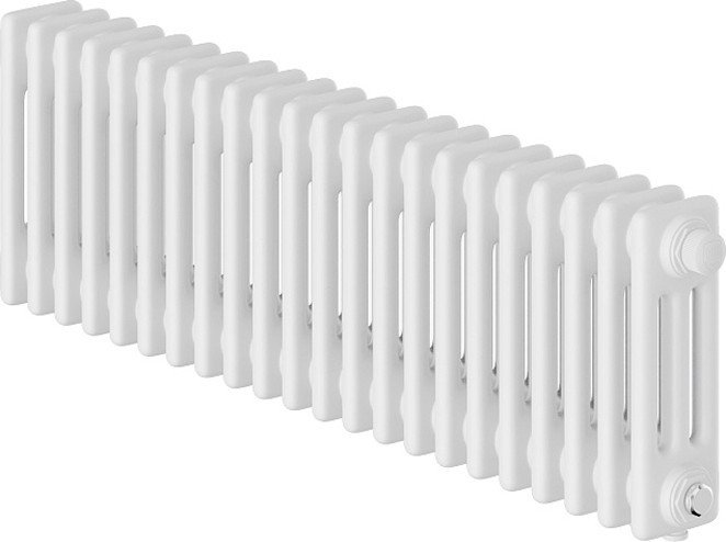 Стальной трубчатый радиатор Royal Thermo Insignia VC3030 - 22 секции RAL9016