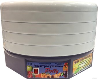 Сушилка для овощей и фруктов Polly 500 Вт (белый/фиолетовый)