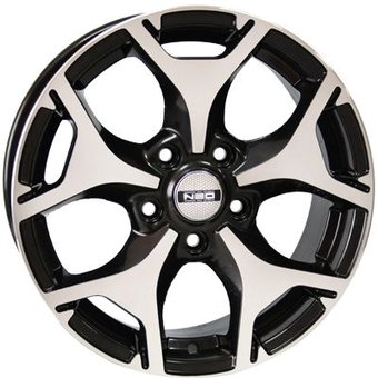 Литые диски Neo 653 16x6.5" 5x114.3мм DIA 66.1мм ET 50мм BD