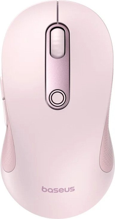 

Мышь Baseus F02 Ergonomic Wireless Mouse (розовый, с батарейкой в комплекте)